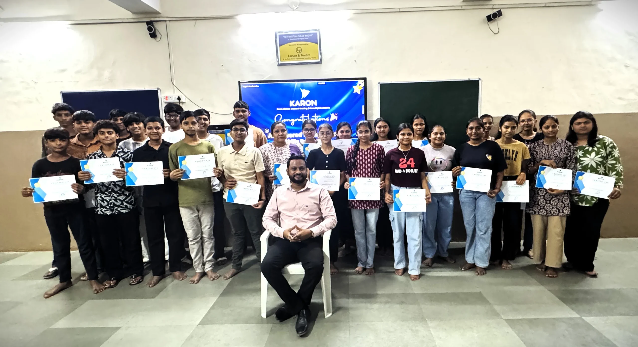 45-Day AI Training Program in Association with Sanjivani School