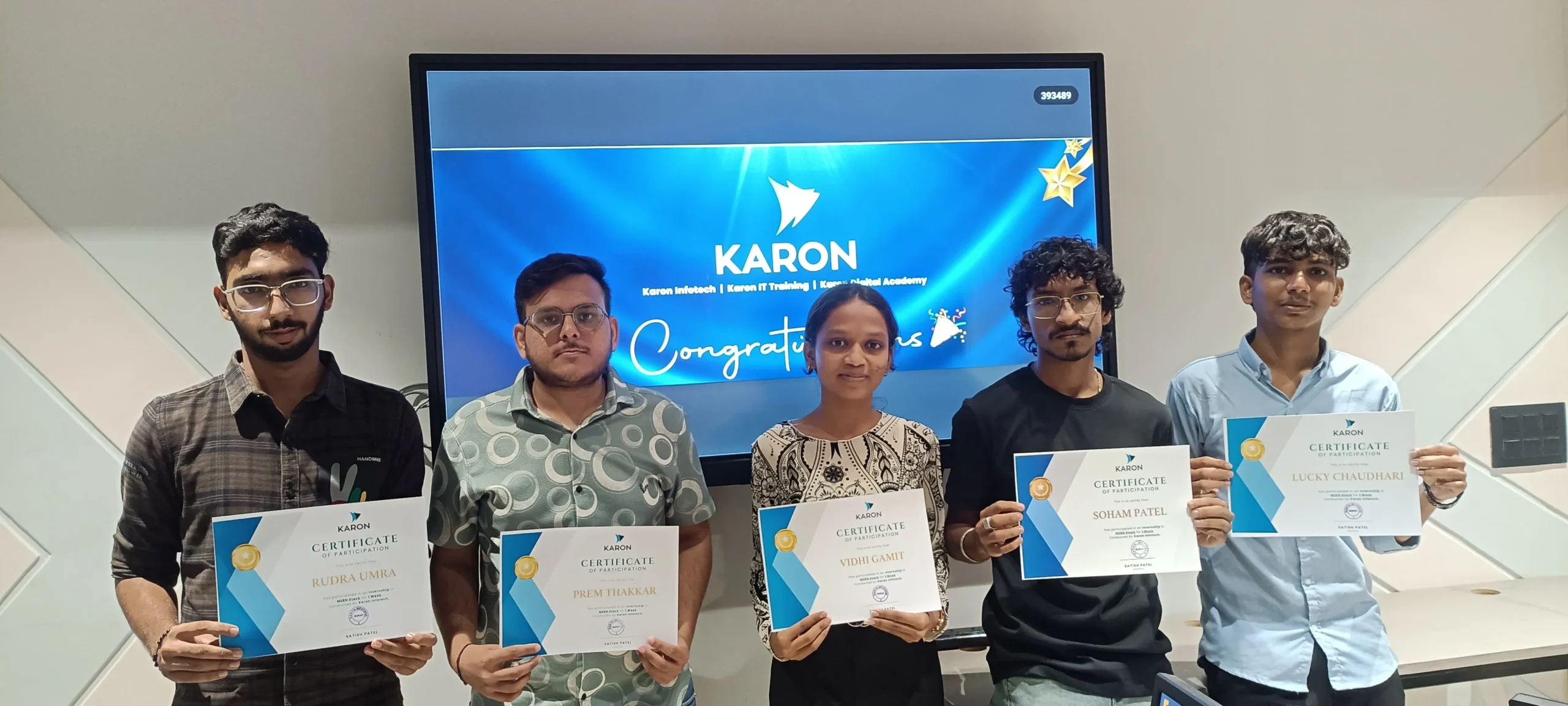 FREE 1-Week MERN Stack Bootcamp Successfully Completed at Karon IT Training